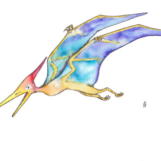 Dinosaurus dinosaur flying pteranodon