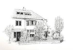 tekening huis opdracht