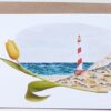 ansichtkaart tulpen tulip holland postcard lighthouse vuurtoren typical dutch