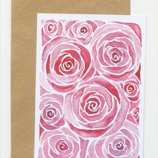 roos rose postcard ansichtkaart liefde love