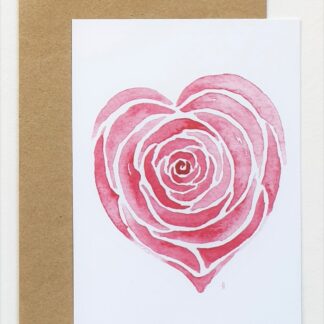 roos rose liefde love postcard ansichtkaart